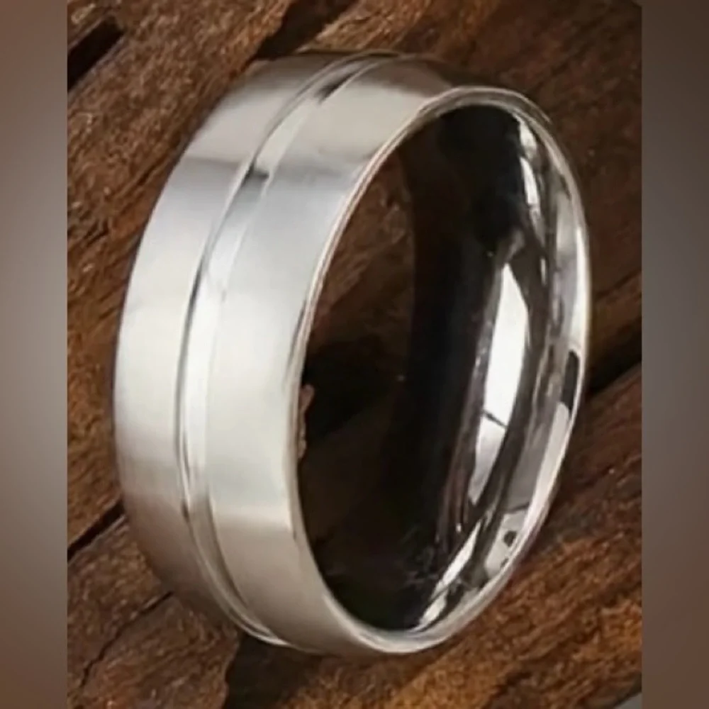 Band Ring in Stainless Steel